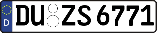 DU-ZS6771