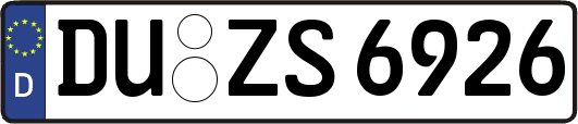 DU-ZS6926