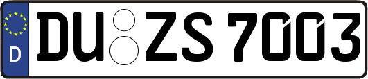 DU-ZS7003