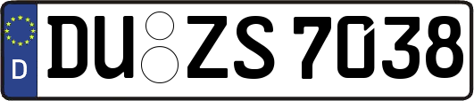 DU-ZS7038