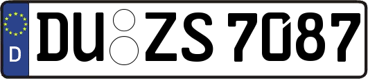 DU-ZS7087