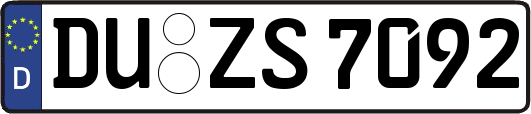 DU-ZS7092