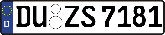 DU-ZS7181