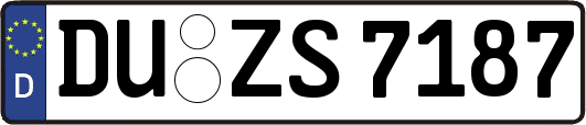 DU-ZS7187