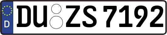 DU-ZS7192