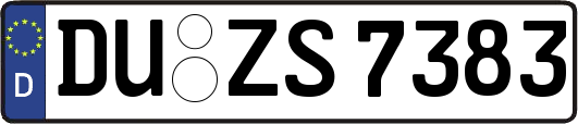 DU-ZS7383