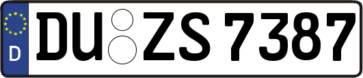 DU-ZS7387