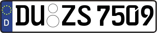 DU-ZS7509