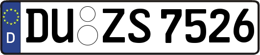 DU-ZS7526