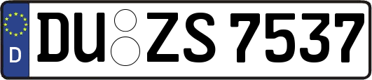 DU-ZS7537