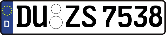DU-ZS7538