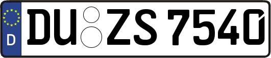 DU-ZS7540