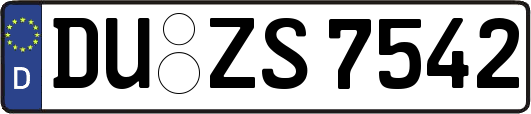 DU-ZS7542