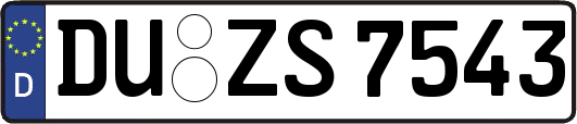 DU-ZS7543