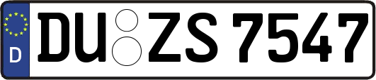 DU-ZS7547