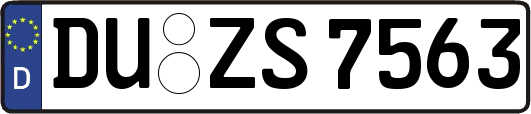 DU-ZS7563