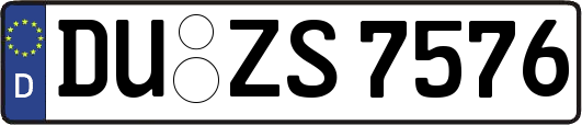 DU-ZS7576
