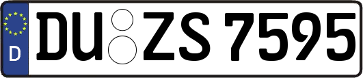 DU-ZS7595