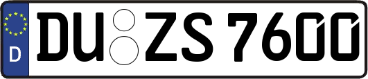 DU-ZS7600