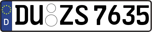 DU-ZS7635