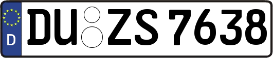 DU-ZS7638