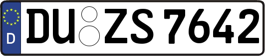 DU-ZS7642