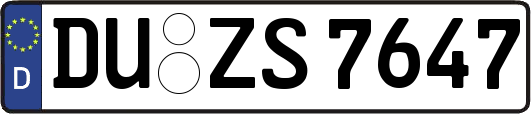 DU-ZS7647