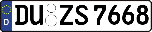 DU-ZS7668