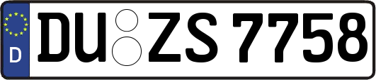 DU-ZS7758