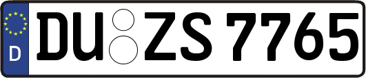 DU-ZS7765
