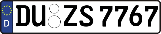 DU-ZS7767