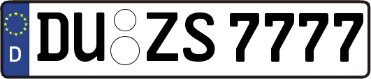 DU-ZS7777