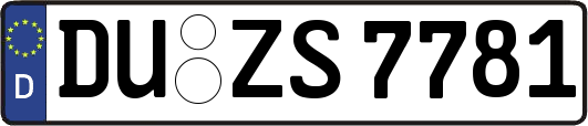 DU-ZS7781
