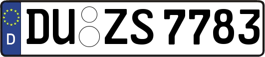 DU-ZS7783