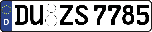 DU-ZS7785