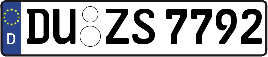 DU-ZS7792