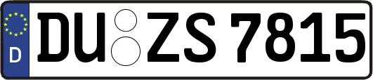 DU-ZS7815