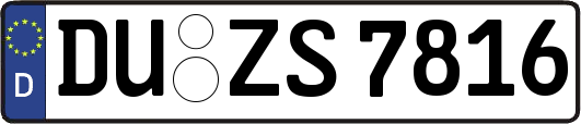 DU-ZS7816