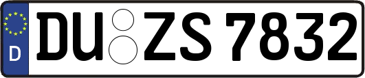 DU-ZS7832
