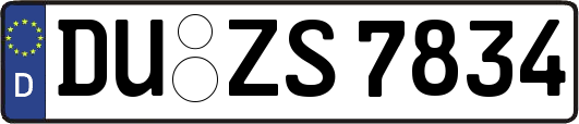 DU-ZS7834