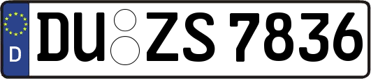 DU-ZS7836