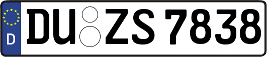 DU-ZS7838