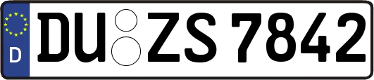DU-ZS7842