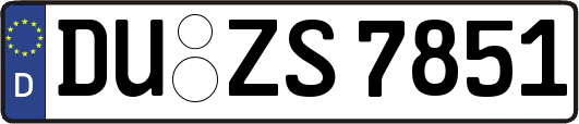 DU-ZS7851