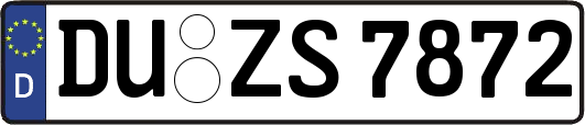 DU-ZS7872