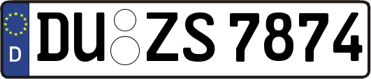 DU-ZS7874
