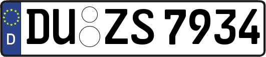 DU-ZS7934