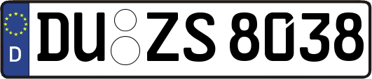 DU-ZS8038