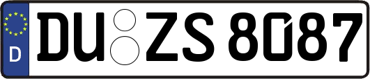 DU-ZS8087