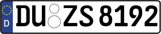 DU-ZS8192